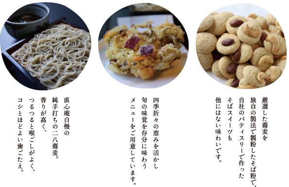 製粉会社が営む二八そばの店