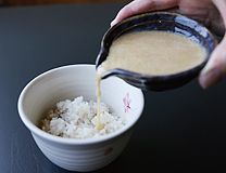 そばとろろごはん