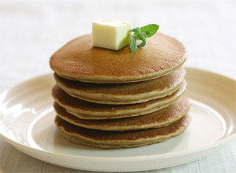 黒いそば粉のパンケーキミックス